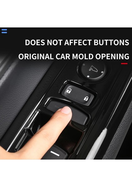 Honda Crv 2023 Cr-V 6 Cam Anahtar Dekoratif Çıkartma Için Araba Kapısı Kaldırma Paneli Koltuk Dönüşüm Kiti (Yurt Dışından) fırsatları