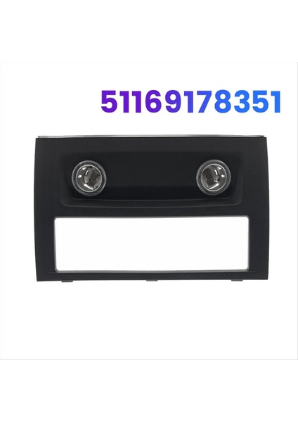 Araç Arka Hava Çıkışı Alt Trim Paneli 51169178351 Bmw 5 Serisi Gt F07 2010-2017 Arka Klima Kontrol Paneli Çerçevesi (Yurt Dışından) modelleri