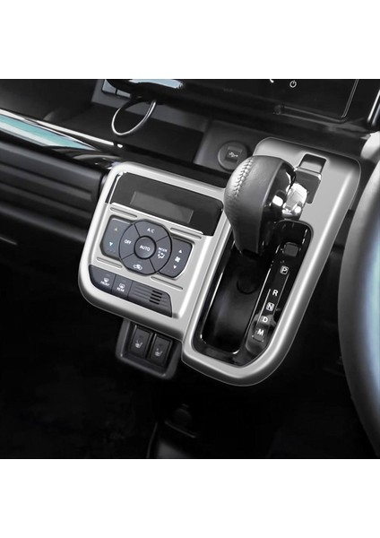 Suzuki Spacia/spacia Için Özel MK54S MK94S 2024 Rhd Merkez Kontrol Dişli Paneli Kapak Döşeme Sticker Aksesuarları B (Yurt Dışından) fiyatları