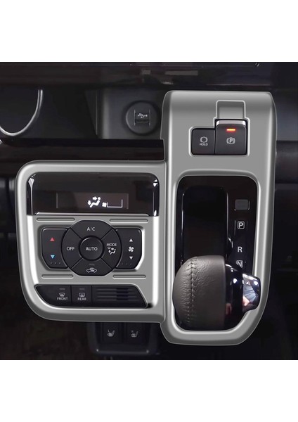 Suzuki Spacia/spacia Için Özel MK54S MK94S 2024 Rhd Merkez Kontrol Dişli Paneli Kapak Döşeme Sticker Aksesuarları B (Yurt Dışından) indirimleri
