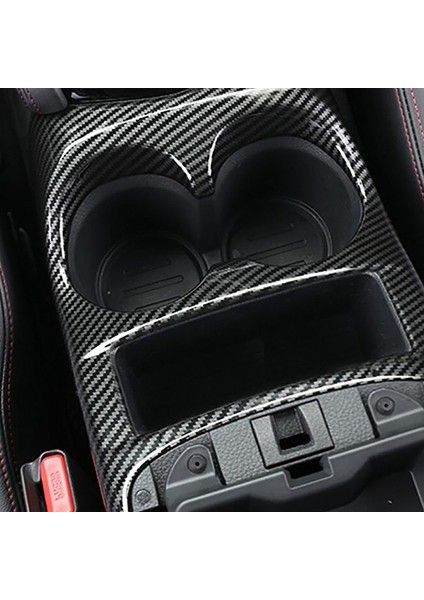 Abs Karbon Fiber Ön Koltuk Merkezi Kontrol Su Şişesi Kupası Tutucu Kapak Nissan Qashqai Için Trim J11 2014 - 2020 (Yurt Dışından) modelleri