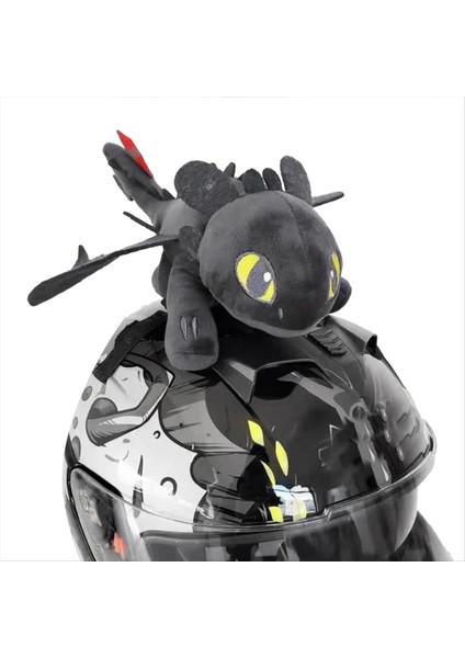 Ejderha Dişsiz Küçük Uçan Dragon Bebek Dekoru Otomobil Motosiklet Kaskı Döşeme Kupası 35CM A (Yurt Dışından) fırsatları