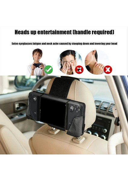 Araba Başlığı Montaj Tutucu Koltuk Montaj Tutucu Buharlı Güverte Için Uyumlu Oyun Makinesi Buharlı Güverte Tutucu Araba Arka Koltuk (Yurt Dışından) fırsatları