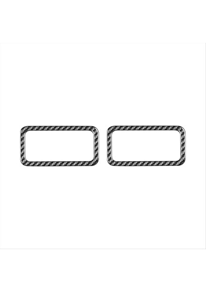 Bmw Için Karbon Fiber X5 E53 2000-2006 Gösterge Paneli Yan Hava Havalandırma Outlet Kapak Döşeme Iç Aksesuarlar (Yurt Dışından)