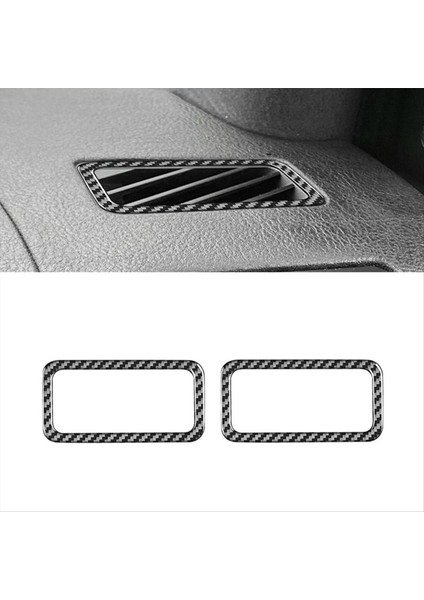 Bmw Için Karbon Fiber X5 E53 2000-2006 Gösterge Paneli Yan Hava Havalandırma Outlet Kapak Döşeme Iç Aksesuarlar (Yurt Dışından) fırsatları