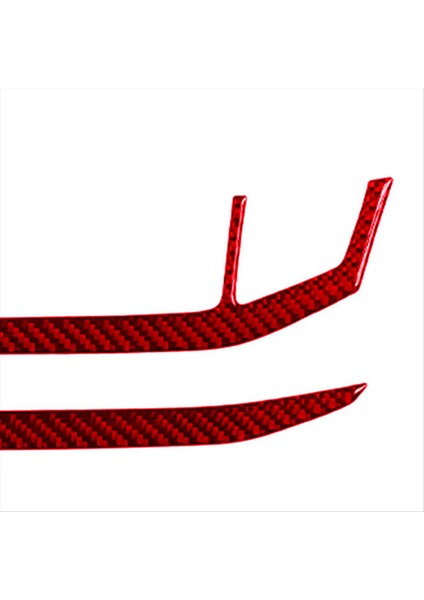 Honda Accord 13-17 Için Kırmızı Karbon Fiber Ac Konsolu Çerçeve Kapağı Trim Tip A (Yurt Dışından) modelleri