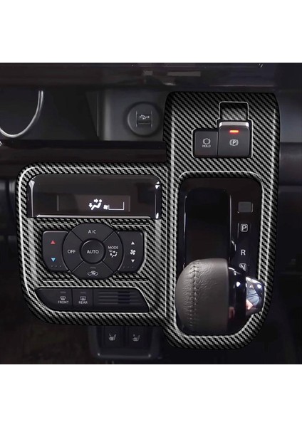 Suzuki Spacia/spacia Için Özel MK54S MK94S 2024 Rhd Merkez Kontrol Dişli Paneli Kapak Trim Sticker Aksesuarları A (Yurt Dışından) indirimleri