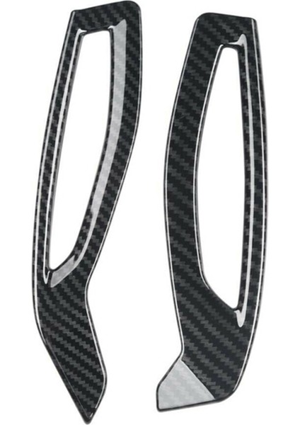 Toyota C-Hr Chr 2016-2020 Aksesuarlar Karbon Lhd Için Araba Klima Havalandırma Kapağı Kapak Süslemesi Dekor Çerçevesi (Yurt Dışından)