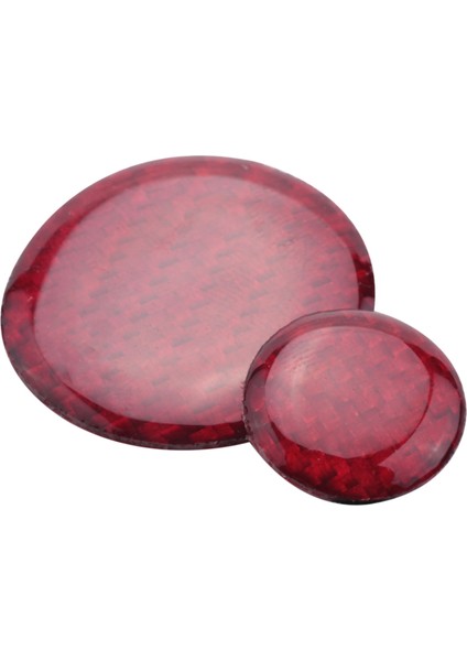 Mazda Mx-5 Mıata Için Mıta Roadster Mx5 Nd 2016+ Merkez Konsolu Multimedya Düğmesi Kapak Kırmızı Karbon Fiber Sticker 2pcs (Yurt Dışından) fırsatları