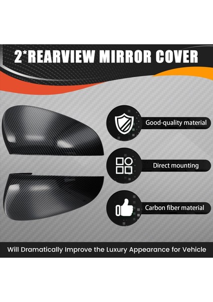 Araba Yan Kapı Ayna Kapağı Dikiz Aynası Kapağı Trim Koruyucu Karbon Fiber Byd Tang Için (Yurt Dışından) fırsatları