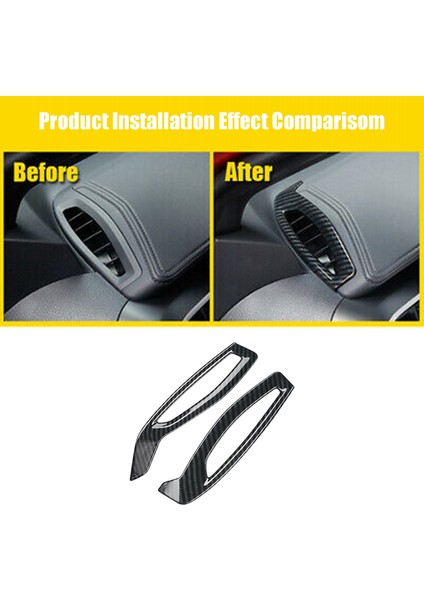 Toyota C-Hr Chr Dekorasyon Kapağı Karbon Fiber Siyah Gösterge Tablosu Iç Döşeme (Yurt Dışından) fırsatları