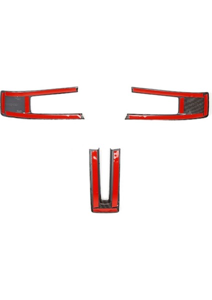 Ford Mustang 2009 Için Araç Direksiyon Simidi Kapağı Sticker Trim 2009 2011 2012 2012 2013 Iç Aksesuarlar (Yurt Dışından) fırsatları