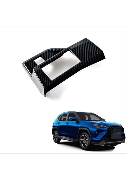 Toyota Yaris Için Cross 2024 Rhd Karbon Fiber Far Ayarı Anahtarı Kapak Trim Iç Aksesuarlar (Yurt Dışından) fiyatları