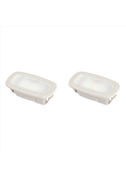 2x Araç Iç Çatı Işığı Sunvisor Makyaj Lambası A00090695048T92 Mercedes-Benz W205 W253 W213 W222 C200 E260 S300 Bej (Yurt Dışından)