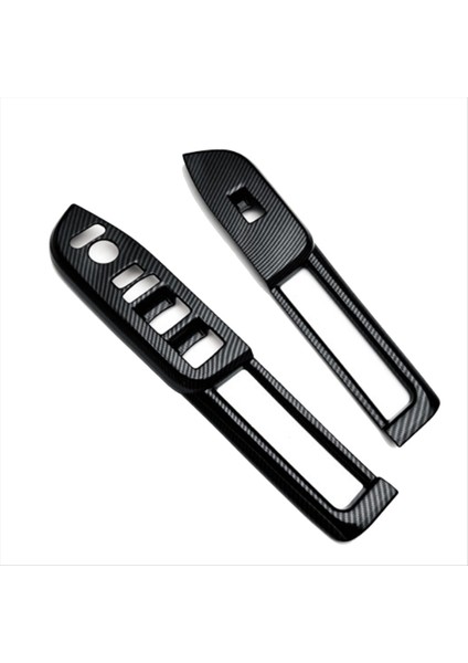 Araba Penceresi Cam Kaldırma Düğmesi Trim Anahtarı Kapak Kapısı Kol Dayama Paneli Honda N-Box Jf5 Jf6 2023 Karbon Fiber Desen (Yurt Dışından)