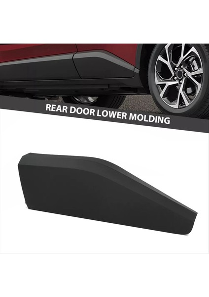 1paır Arka Kapı Alt Kalıplama Trim Plakası 75078-F4030 75077-F4030 Toyota C-Hr 2018-2020 Arka Kapı Dekoratif Kapak (Yurt Dışından) modelleri