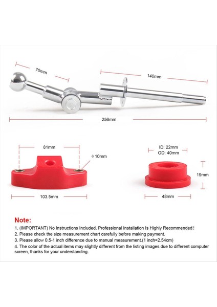 Subaru Wrx Stı 2004-2020 Için Araba 6 Vitesli Poli Burç +Kısa Atış Kaydırıcı Kiti (Yurt Dışından) modelleri