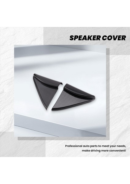 Nissan Navara Için NP300 2016-2021 Karbon Fiber Otomobil Iç A-Pillar Hoparlör Boynuz Kapağı Döşeme Çerçevesi Sticker Aksesuarları (Yurt Dışından) indirimleri