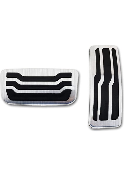 Ford Ranger Everest Için Paslanmaz Çelik Araç Pedalları 2015-2020 Hızlandırıcı Yakıt Gaz Pedalı Pedalı Kapağı Antiskid Pad 2pcs (Yurt Dışından)