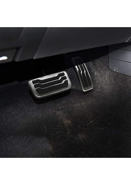 Ford Ranger Everest Için Paslanmaz Çelik Araç Pedalları 2015-2020 Hızlandırıcı Yakıt Gaz Pedalı Pedalı Kapağı Antiskid Pad 2pcs (Yurt Dışından) fırsatları