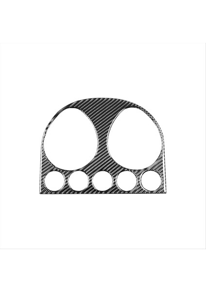 Audi Tt 8n 2001-2006 Merkezi Kontrol Hava Havalandırma Kapağı Döşeme Çıkartma Etiket Iç Aksesuarları Için Karbon Fiber (Yurt Dışından)