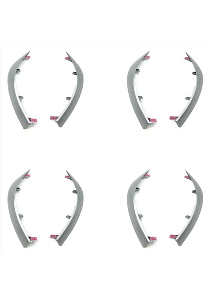 Toyota Corolla Altis Için 8pcs Gösterge Tablosu Trim Kapak Şeridi 2009 2012 2011 2012 2012 Merkezi Kontrol Araba Stili (Yurt Dışından)