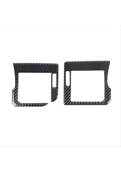 Land Rover Defender Için Karbon Fiber 90 110 130 2020-2024 Gösterge Paneli Yan Hava Havalandırma Kapak Döşeme Iç Aksesuarlar (Yurt Dışından)