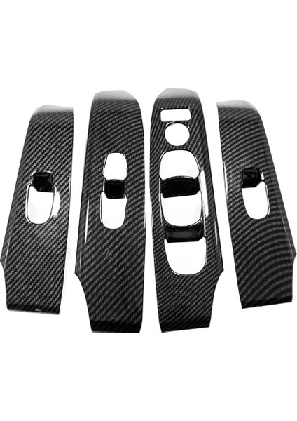 Karbon Fiber Pencere Asansör Paneli Anahtarı Kapak Nissan Altima Teana 2019 2020 2021 Aksesuarlar Iç Dekorasyon (Yurt Dışından)