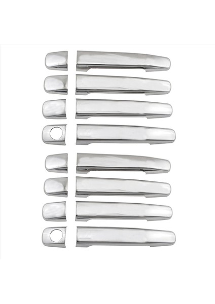 8x Yan Kapı Kolu Kapağı 1998-2005 Için Uygun Mercedes ml Sınıfı W163 ML320 / ML350 / ML500 (Yurt Dışından)