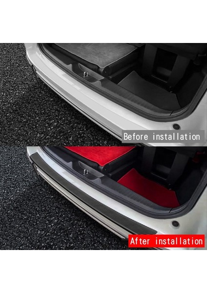 Araba Deri Gövde Koruma Döşeme Şeritleri Honda Için Stepwgn Rp8 Araba Arka Koruma Koruyucu Döşeme Şeritleri Karbon Fiber (Yurt Dışından) fırsatları