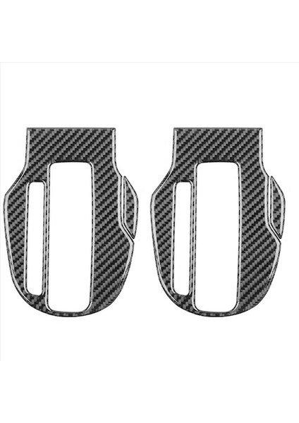 Honda Fit 2014-2018 Için 4x Karbon Fiber Araç Dişli Vites Paneli Kapak Trim Dekor Etiketi (Yurt Dışından)