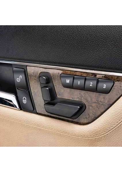 12PCS Araba Kapısı Koltuğu Bellek Kilit Anahtarı Düğmesi Çıkartmalar Mercedes Benz C E Sınıf Glk Gl ml W204 Aksesuarları (Yurt Dışından) fiyatları