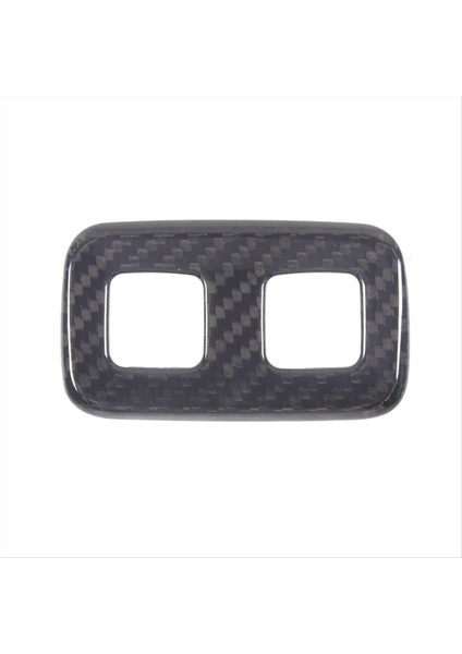 Karbon Fiber Araç Yakıt Deposu Kapak Anahtarı Düğmesi Çerçeve Chevrolet Corvette C6 2005-2013 Iç Aksesuarlar Siyah (Yurt Dışından)