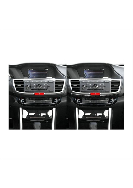 Honda Accord 2013-17 Iç Merkez Konsol Alt Kapak Trim Karbon Fiber (Yurt Dışından) modelleri