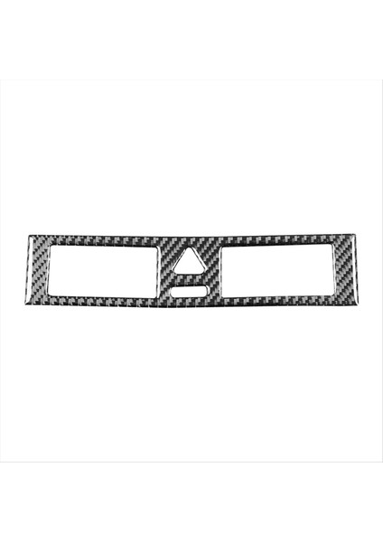 Mercedes Benz C Sınıfı Için Karbon Fiber W203 2005-2007 Araba Acil Durum Işık Paneli Kapak Döşeme Iç Aksesuarları (Yurt Dışından)