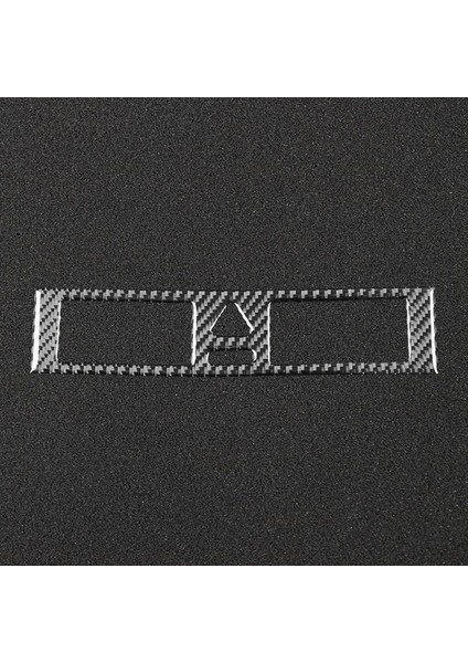 Mercedes Benz C Sınıfı Için Karbon Fiber W203 2005-2007 Araba Acil Durum Işık Paneli Kapak Döşeme Iç Aksesuarları (Yurt Dışından) fırsatları