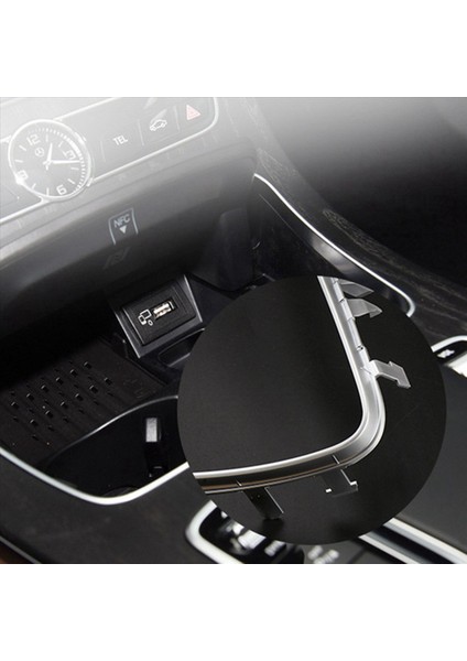 Benz E-Serisi W213 Için 3x 2015-2019 Su Kupası Tutucu Elektrapan Trim Şeridi Kültray Kapağı ve Parlak Şerit 2136830500 (Yurt Dışından) fırsatları