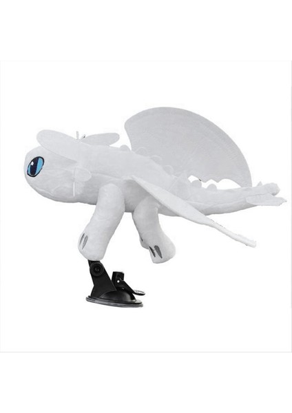 Ejderha Dişsiz Küçük Uçan Dragon Bebek Döşeme Araba Motosiklet Kaskı Emme Kupası Braketi 35CM B (Yurt Dışından)