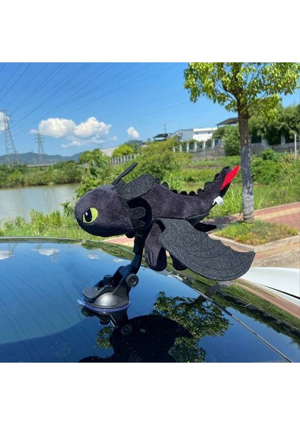 Ejderha Dişsiz Küçük Uçan Dragon Bebek Döşeme Araba Motosiklet Kaskı Emme Kupası Braketi 35CM B (Yurt Dışından) fırsatları