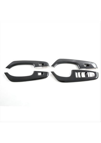 Araba Pencere Asansör Anahtarı Düğmesi Kapak Iç Kapı Koltuk Tesisi Trim Panel Byd Cout / Byd Atto 4 Için Karbon Fiber Renk (Yurt Dışından) fiyatları