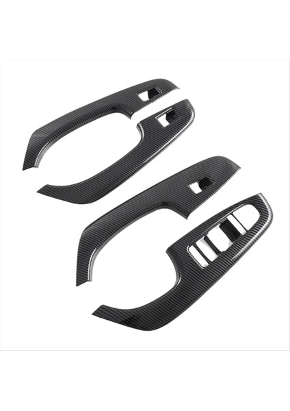 Araba Pencere Asansör Anahtarı Düğmesi Kapak Iç Kapı Koltuk Tesisi Trim Panel Byd Cout / Byd Atto 4 Için Karbon Fiber Renk (Yurt Dışından) indirimleri