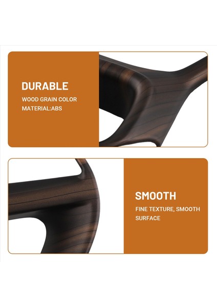 Direksiyon Simidi Çerçeve Dekor Anahtar Düğmesi Kapak Trim Ahşap Tahıl Byd Cout / Byd Atto 4 (Yurt Dışından) fırsatları