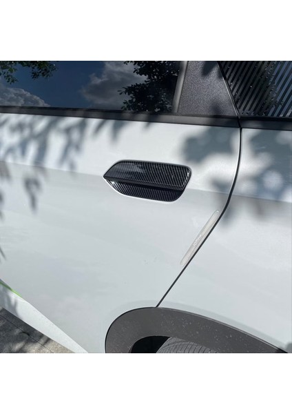 Dış Dış Kapı Kolu ve Kase Koruması Kapağı Byd Yunus Için Karbon Fiber Rengi Trim Karbon Fiber Rengi (Yurt Dışından) fırsatları