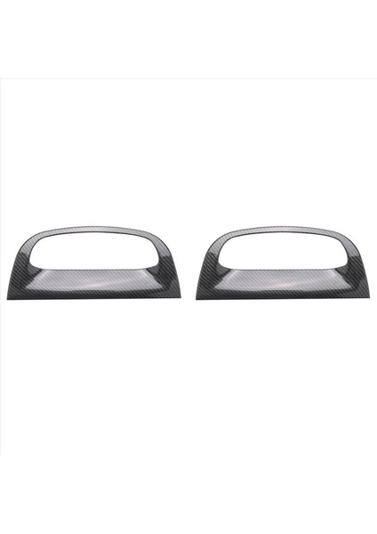 Mazda Için 2x 3 Axela Hatchback Sedan 2017 2018 Abs Otomatik Stil Gösterge Tablosu Navigasyon Gps Ekran Çerçevesi Kapak Döşeme (Yurt Dışından)