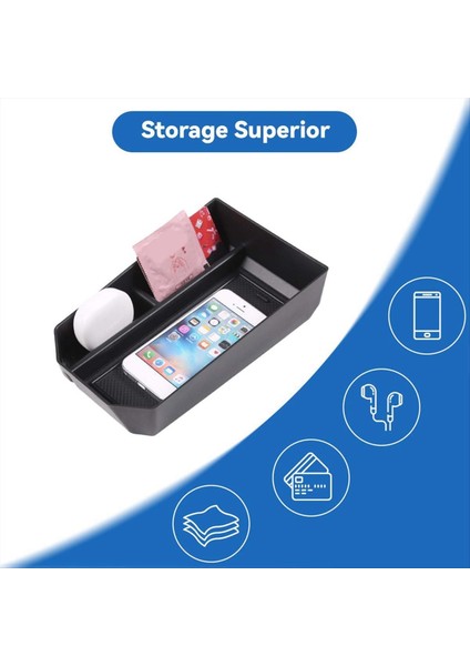 Bmw 5 Serisi G60 2024 Iç Aksesuarlar Için Orta Konsol Koltuk Kutusu Organizer Tepsi Depolama Kutusu (Yurt Dışından) modelleri