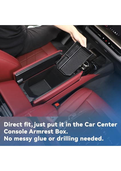 Bmw 5 Serisi G60 2024 Iç Aksesuarlar Için Orta Konsol Koltuk Kutusu Organizer Tepsi Depolama Kutusu (Yurt Dışından) indirimleri