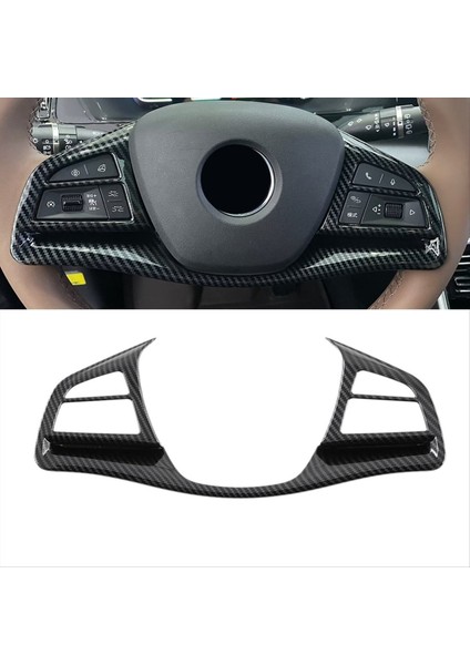 Direksiyon Simidi Çerçeve Dekor Anahtar Düğmesi Kapak Trim Dekorasyon Karbon Fiber Byd Tang&#39 I Arayın (Yurt Dışından) fiyatları