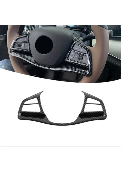 Direksiyon Simidi Çerçeve Dekor Anahtar Düğmesi Kapak Trim Dekorasyon Karbon Fiber Byd Tang&#39 I Arayın (Yurt Dışından) indirimleri