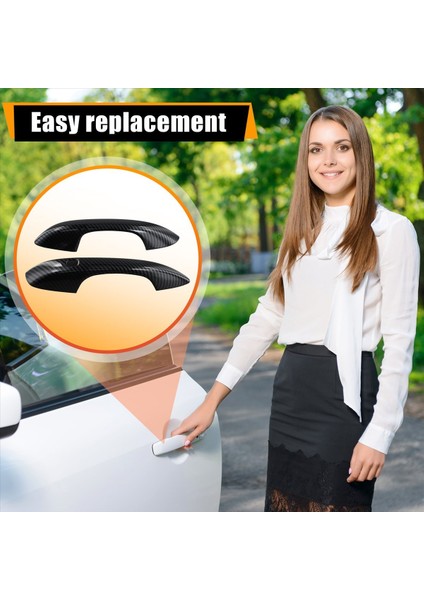 Dış Kapı Kolu Kapağı Kapağı ve Kase Döşeme Koruyucu Karbon Fiber Byd Tang Arayın (Yurt Dışından) modelleri