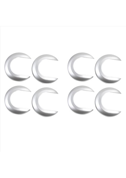 4x Araba Iç Kapı Kolu Kapak Dekoratif Döşeme Nissan Tiida Için Raezin Kaputunun Içi 2005-2010 1 6 Livina NV200 A (Yurt Dışından)